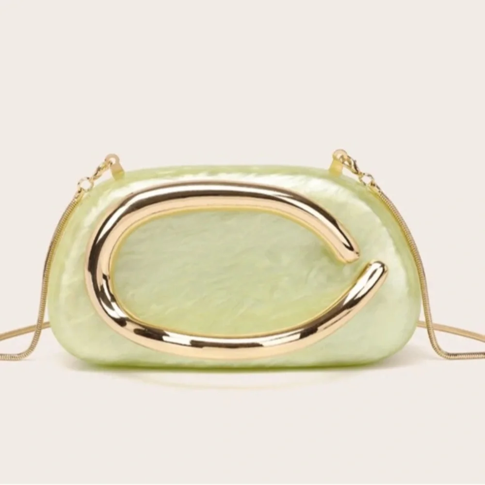 N/A green crossbody